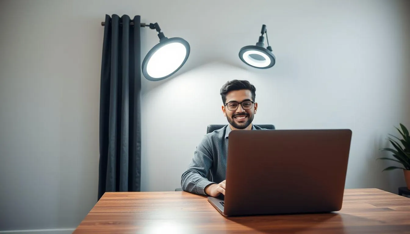 Tips Agar Virtual Background Zoom Tampil Sempurna (c) Ilustrasi AI