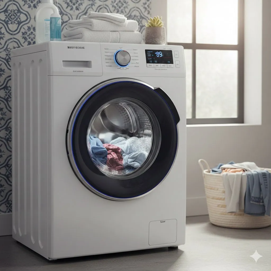 Langkah-Langkah Cara Menggunakan Laundry Koin (c) Ilustrasi AI