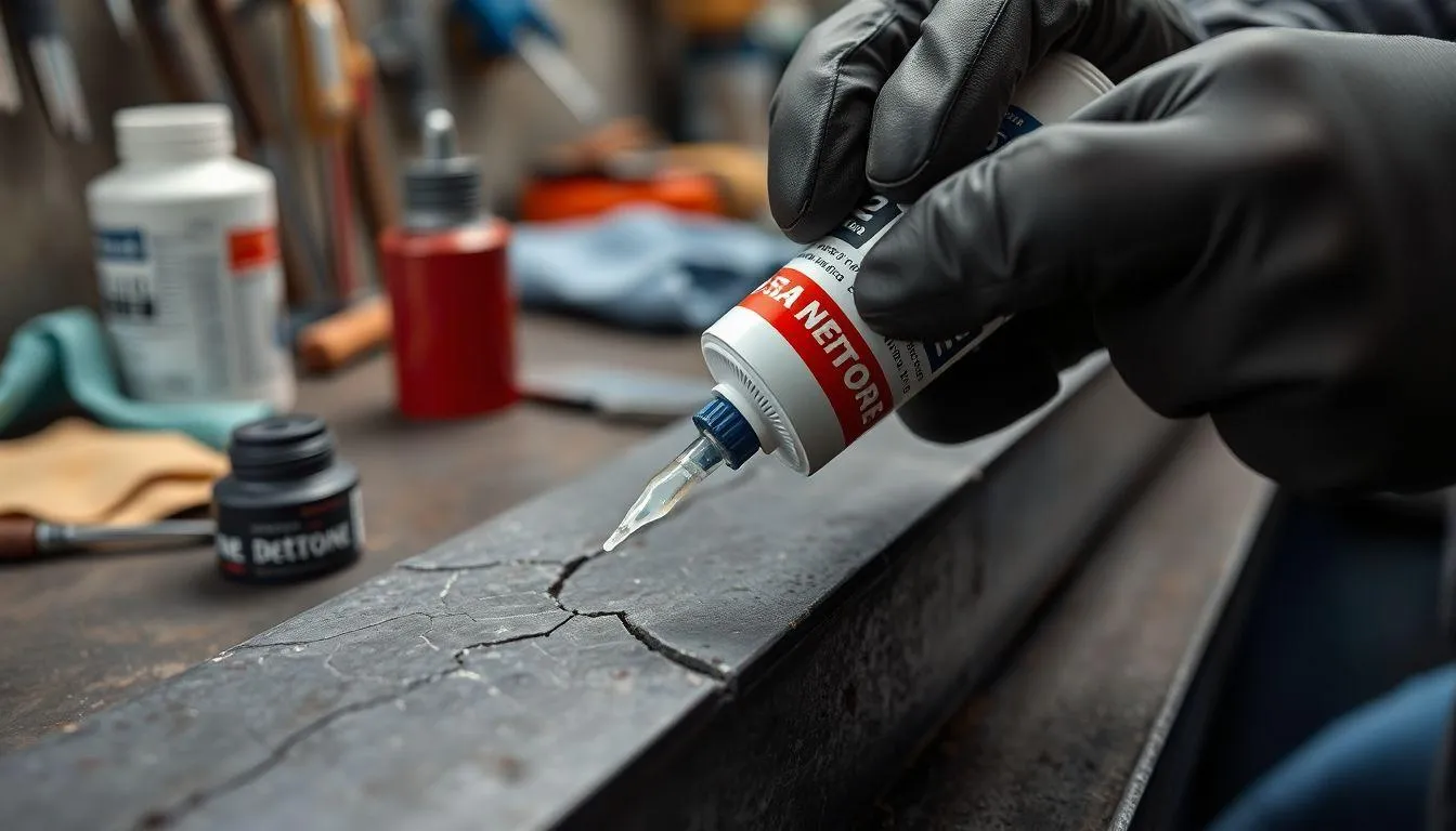 8. Cara Menggunakan Lem Dextone Epoxy Adhesives untuk Perbaikan Cepat (c) Ilustrasi AI