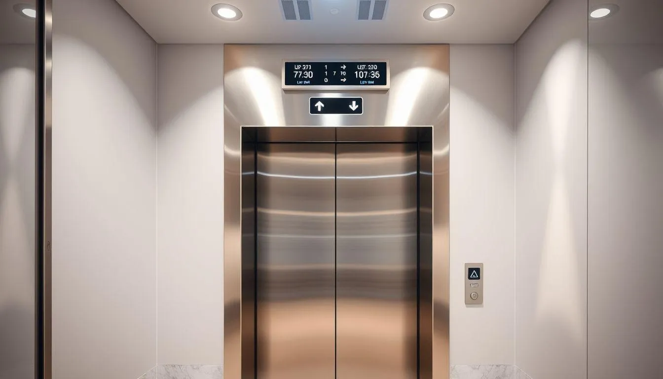 Langkah-Langkah Cara Menggunakan Lift Mau Turun (c) Ilustrasi AI