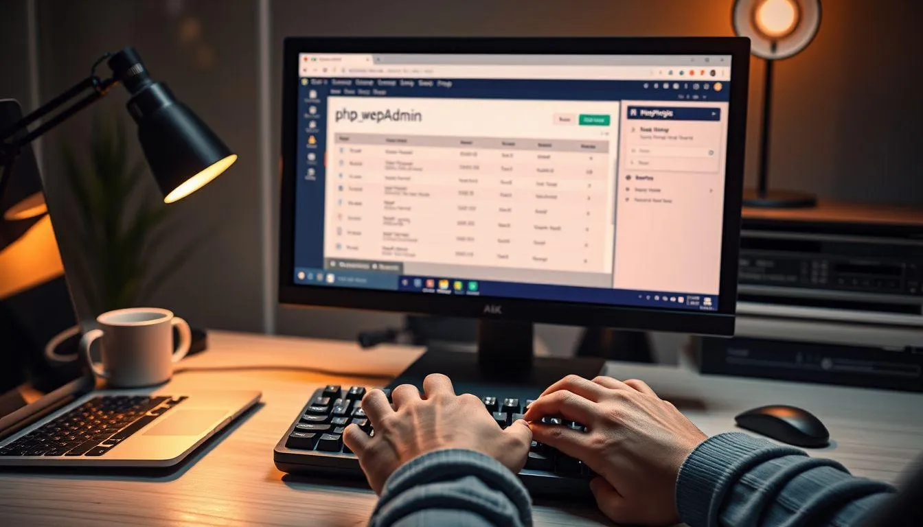 Membuat dan Mengelola Database di phpMyAdmin (c) Ilustrasi AI