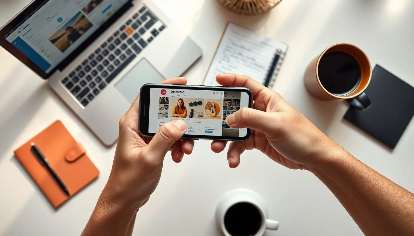 8. Cara Membagikan Link Lynk.id ke Berbagai Platform (c) Ilustrasi AI