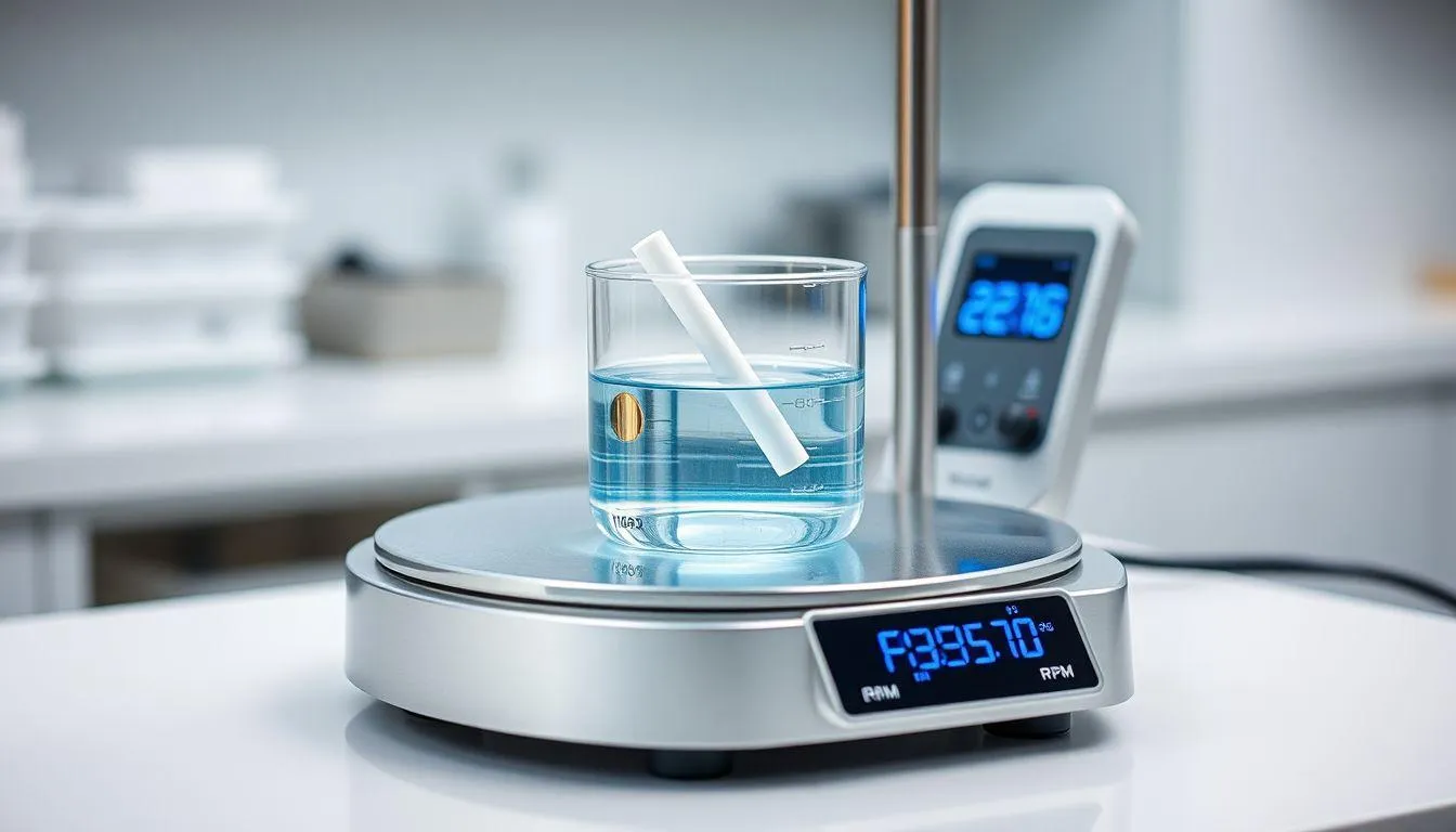 Pengertian Magnetic Stirrer (c) Ilustrasi AI