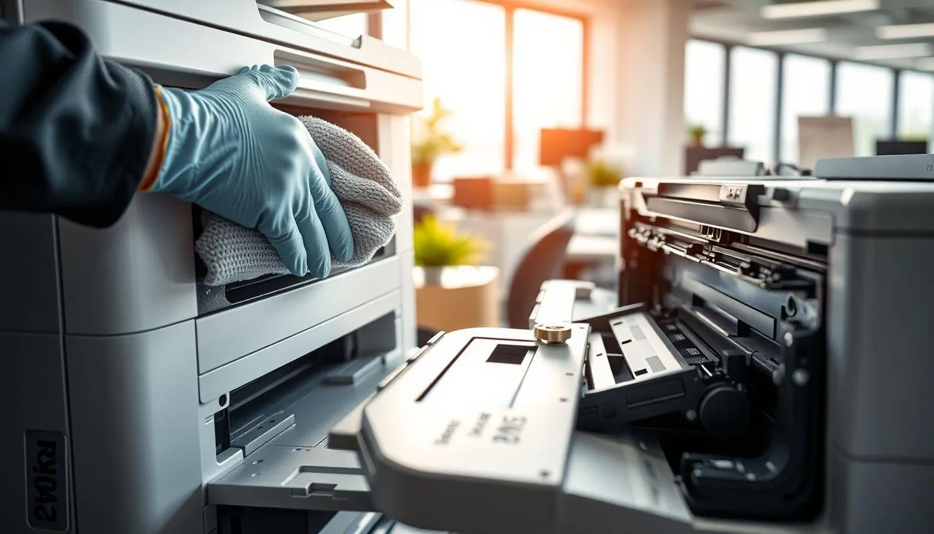 Perawatan dan Troubleshooting Mesin Fotocopy (c) Ilustrasi AI