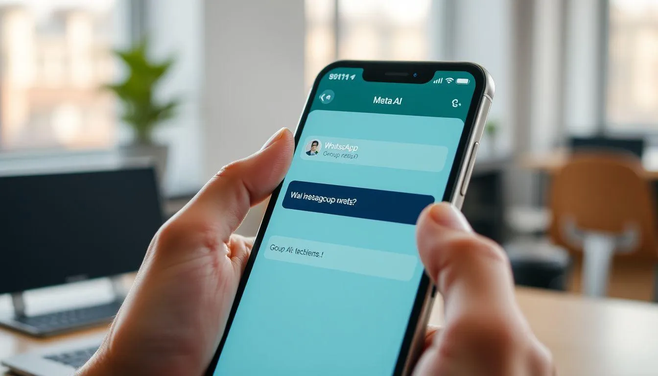 3. Cara Menggunakan Meta AI WhatsApp dalam Obrolan Grup (c) Ilustrasi AI