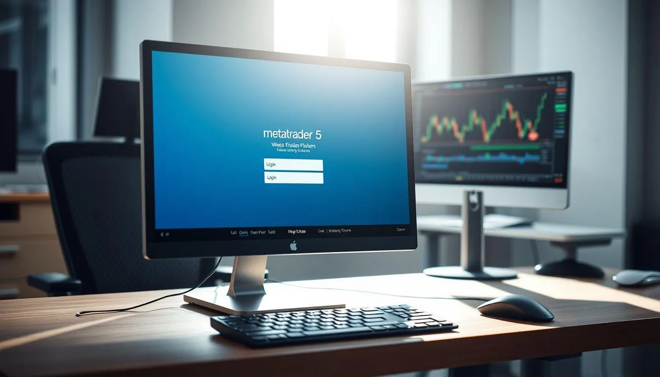 Cara Login dan Mengenal Antarmuka MetaTrader 5 (c) Ilustrasi AI