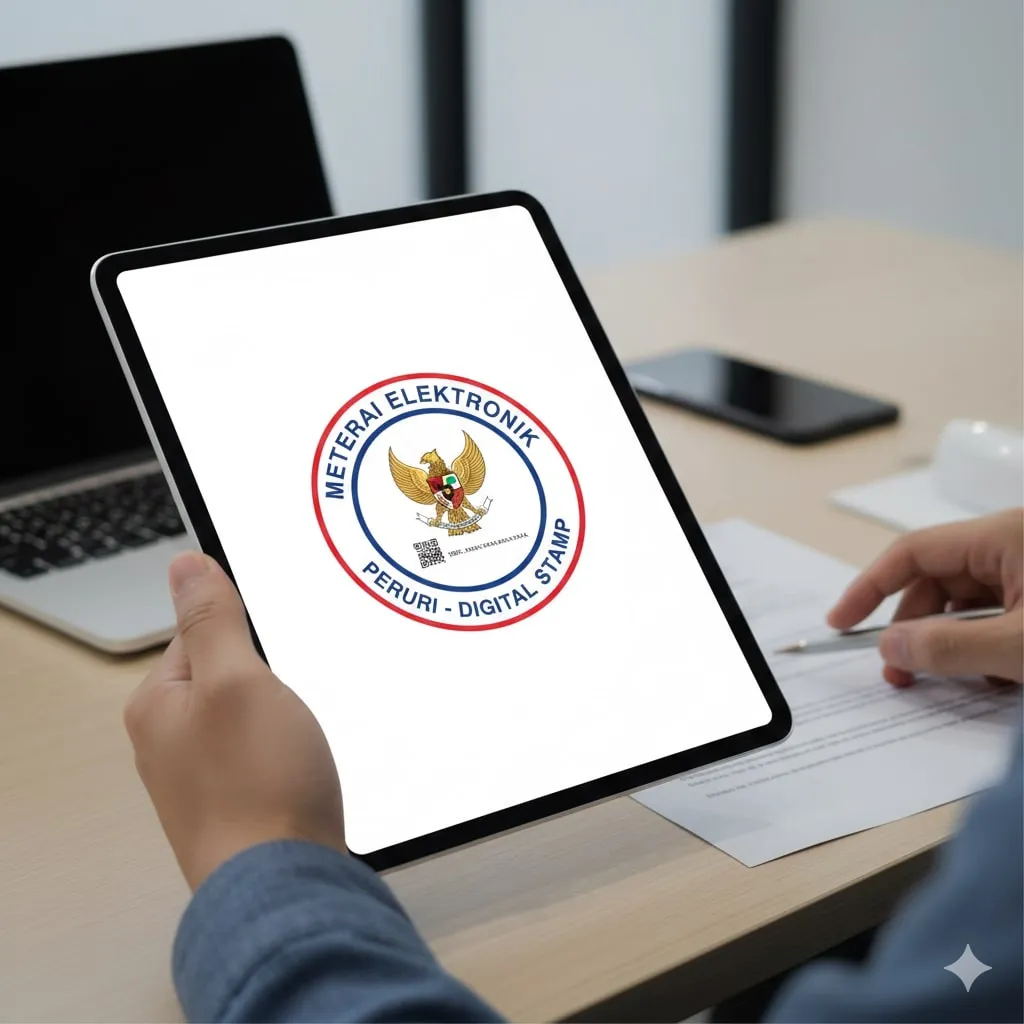 Daftar Distributor Resmi e-Meterai (c) Ilustrasi AI