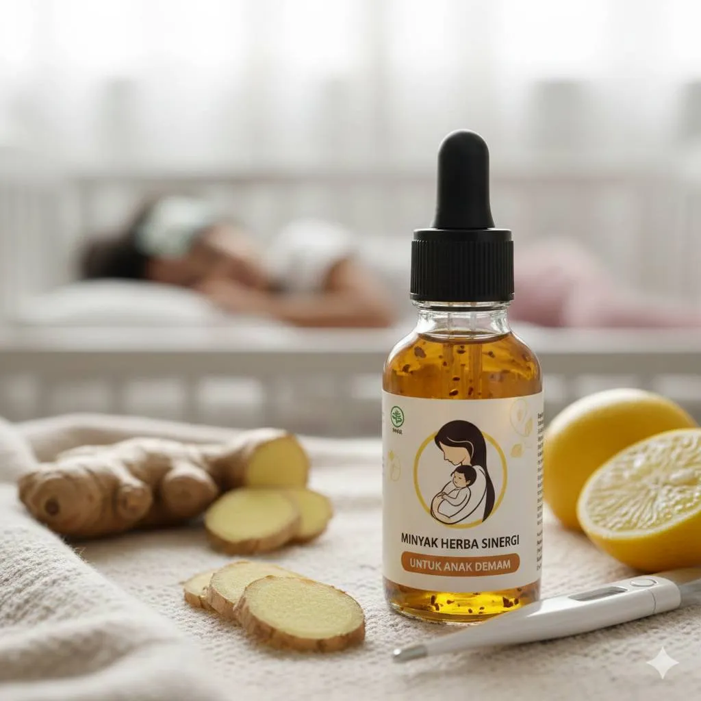 Manfaat MHS untuk Mengatasi Demam Anak (c) Ilustrasi AI