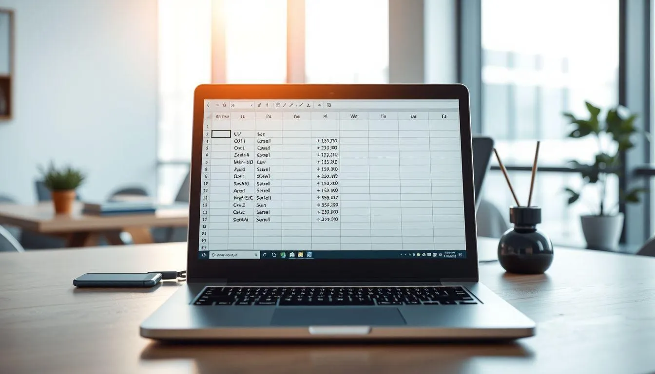 Menggunakan Rumus dan Fungsi Dasar Excel (c) Ilustrasi AI