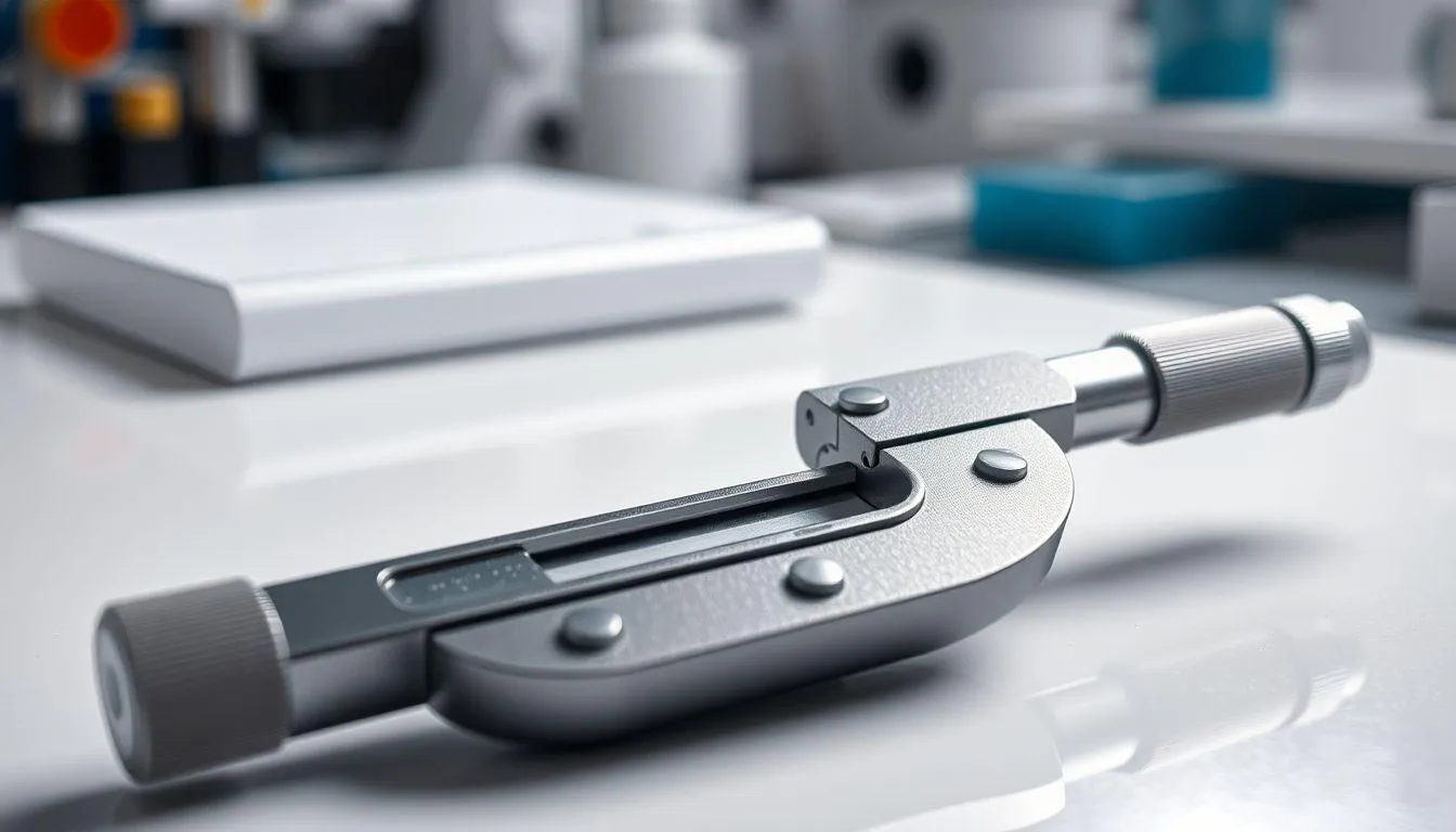 Bagian-Bagian Penting Mikrometer Sekrup (c) Ilustrasi AI