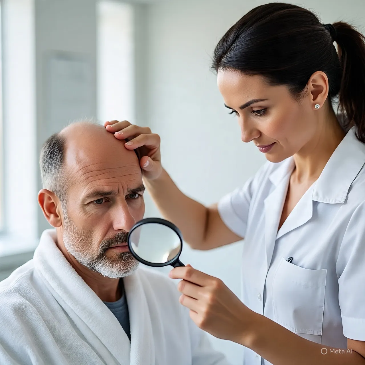 Tips Memaksimalkan Efektivitas Minoxidil (c) Ilustrasi AI