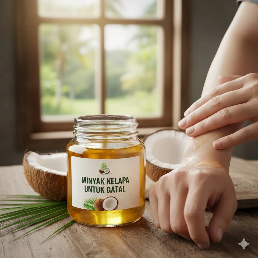 Persiapan Sebelum Menggunakan Minyak Kelapa (c) Ilustrasi AI