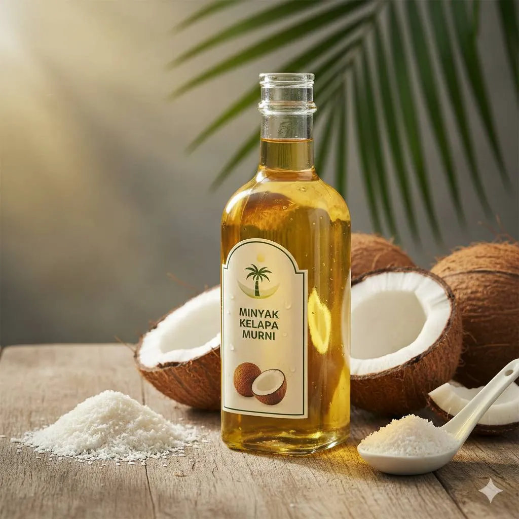 Tips Memaksimalkan Manfaat Minyak Kelapa untuk Gatal (c) Ilustrasi AI