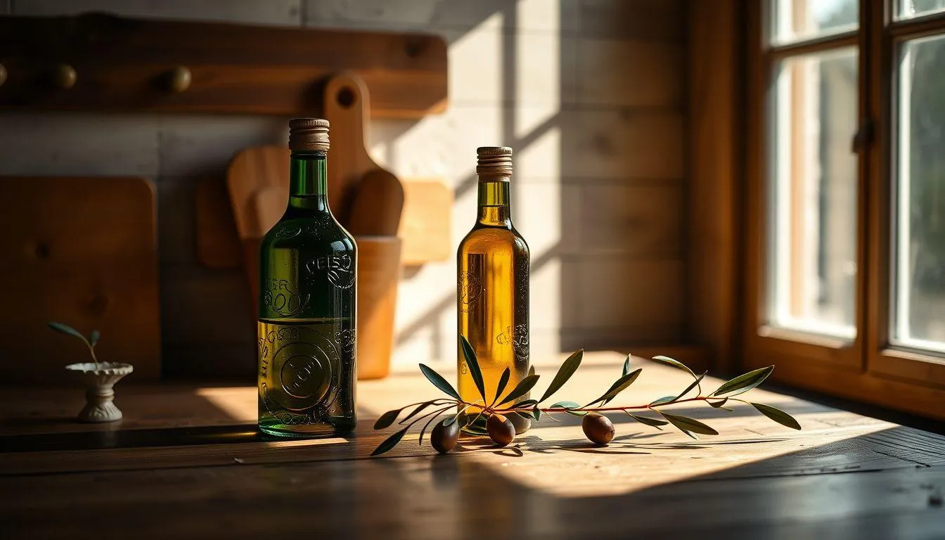 Tips Menyimpan Minyak Zaitun Extra Virgin Olive Oil (c) Ilustrasi AI