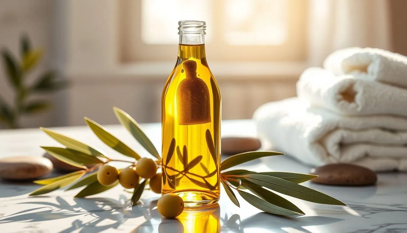 Pengertian Minyak Zaitun untuk Perawatan Rambut (c) Ilustrasi AI