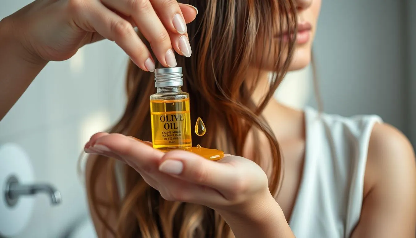 Menggunakan Minyak Zaitun sebagai Serum Harian (c) Ilustrasi AI