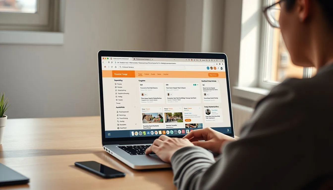 Langkah-Langkah Mengikuti Kursus dan Mengakses Materi (c) Ilustrasi AI