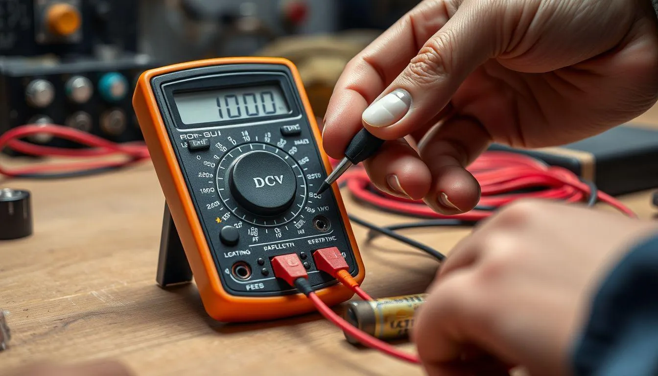 Cara Mengukur Tegangan DC dengan Multimeter Analog (c) Ilustrasi AI