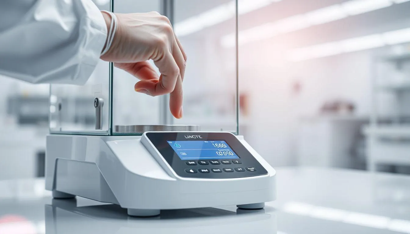 Prosedur Kalibrasi Neraca Analitik (c) Ilustrasi AI