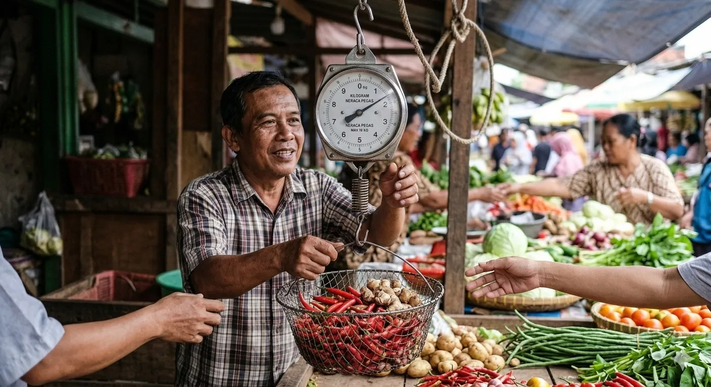 di pasar/image by AI
