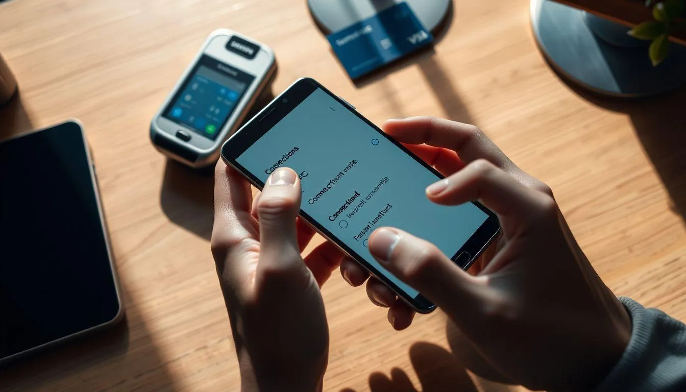 1. Cara Mengaktifkan NFC di HP Android (c) Ilustrasi AI