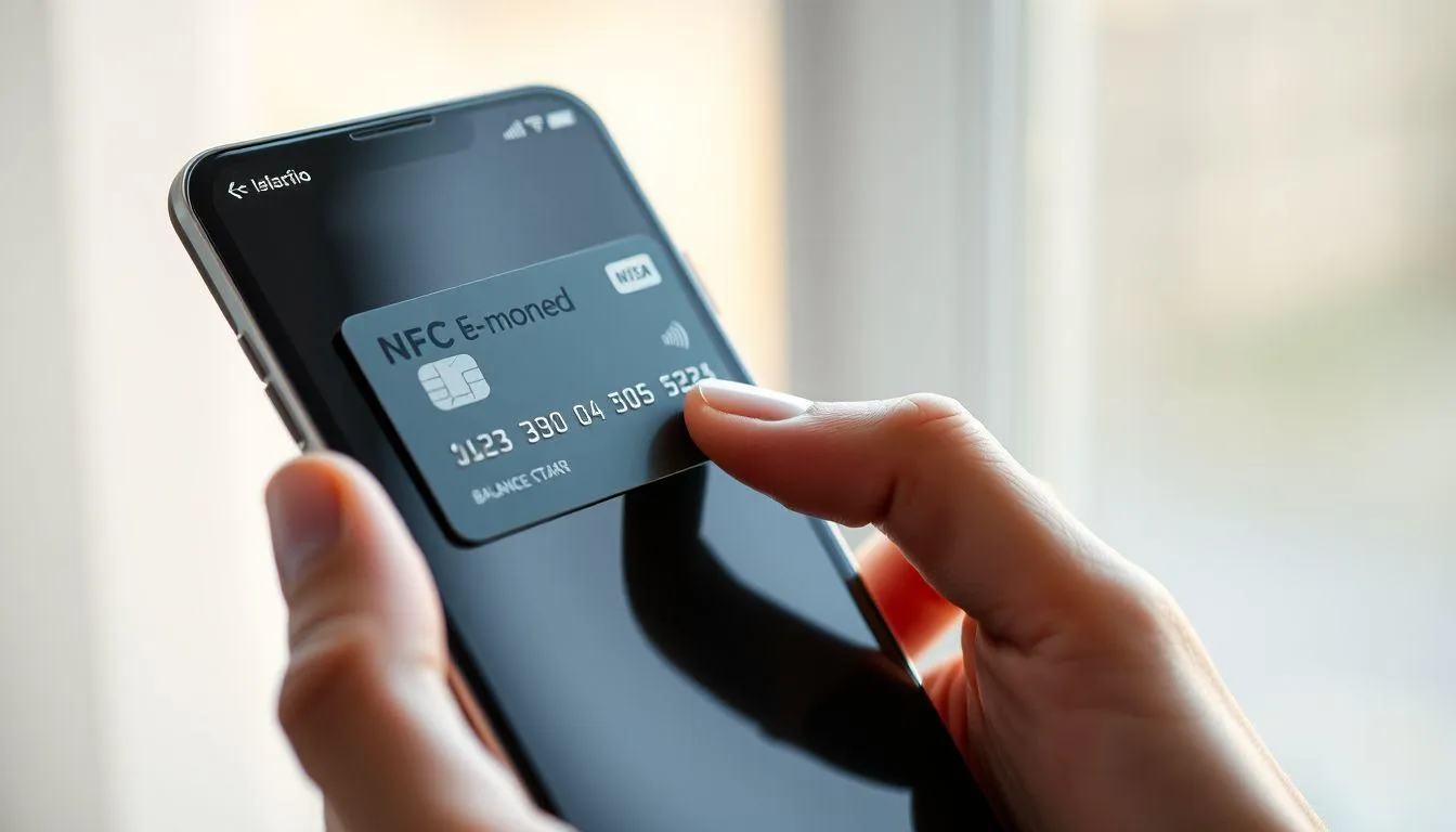 Cara Cek Saldo E-Money dan Kartu ATM Menggunakan NFC (c) Ilustrasi AI