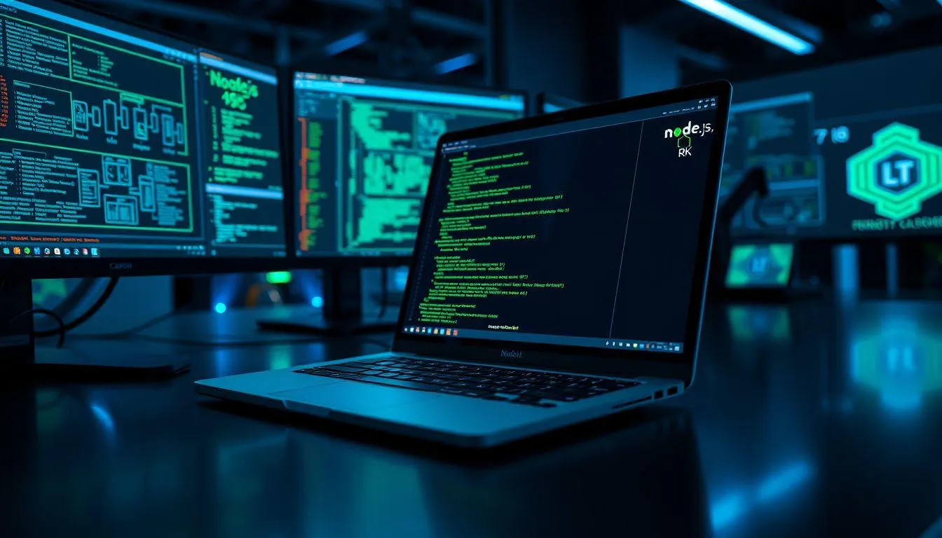 Pengertian Node JS dan Fungsinya (c) Ilustrasi AI