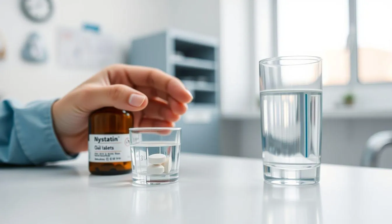 1. Cara Menggunakan Obat Nystatin Tablet untuk Kandidiasis Usus (c) Ilustrasi AI