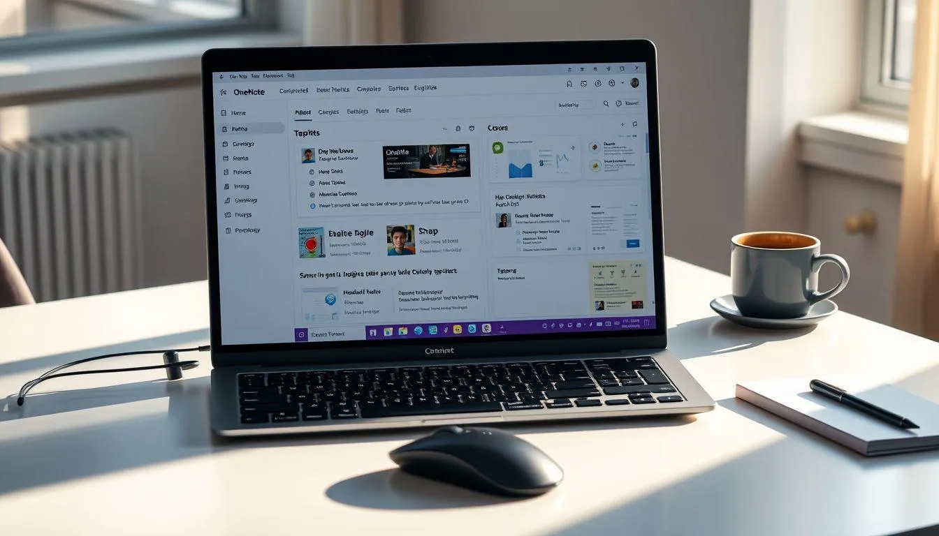 Tips Memaksimalkan Penggunaan OneNote (c) Ilustrasi AI