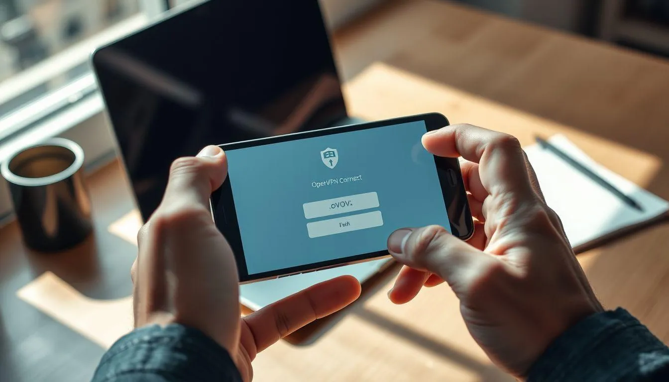 Cara Menggunakan OpenVPN di Android (c) Ilustrasi AI