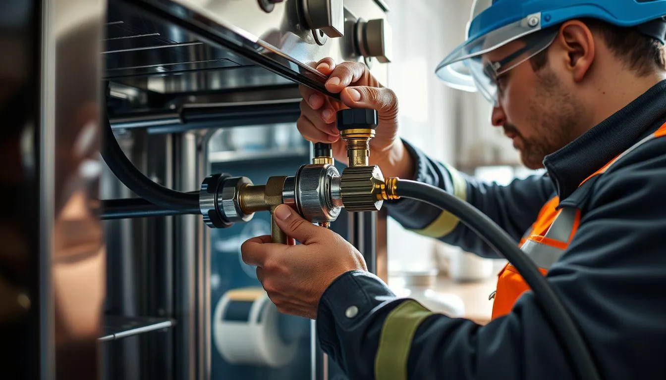 Persiapan Sebelum Menggunakan Oven Gas (c) Ilustrasi AI