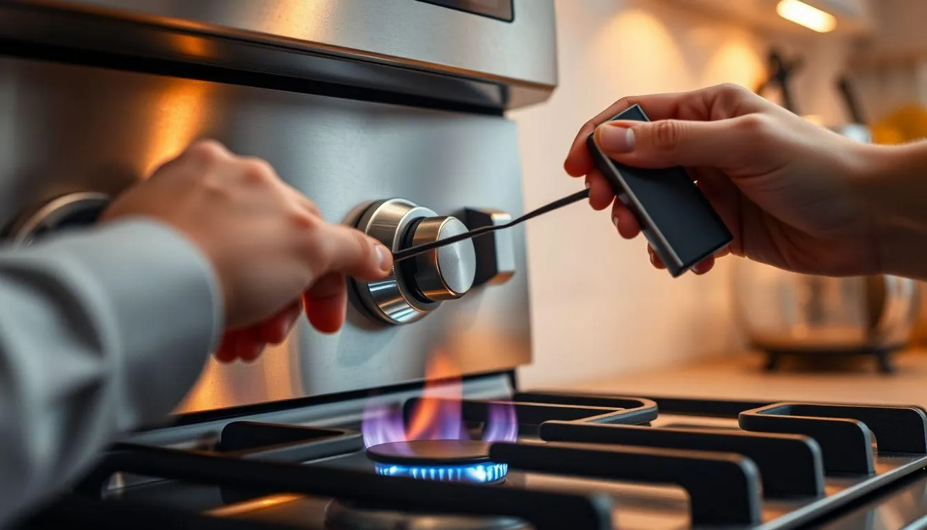 Langkah-Langkah Menggunakan Oven Gas dengan Aman (c) Ilustrasi AI