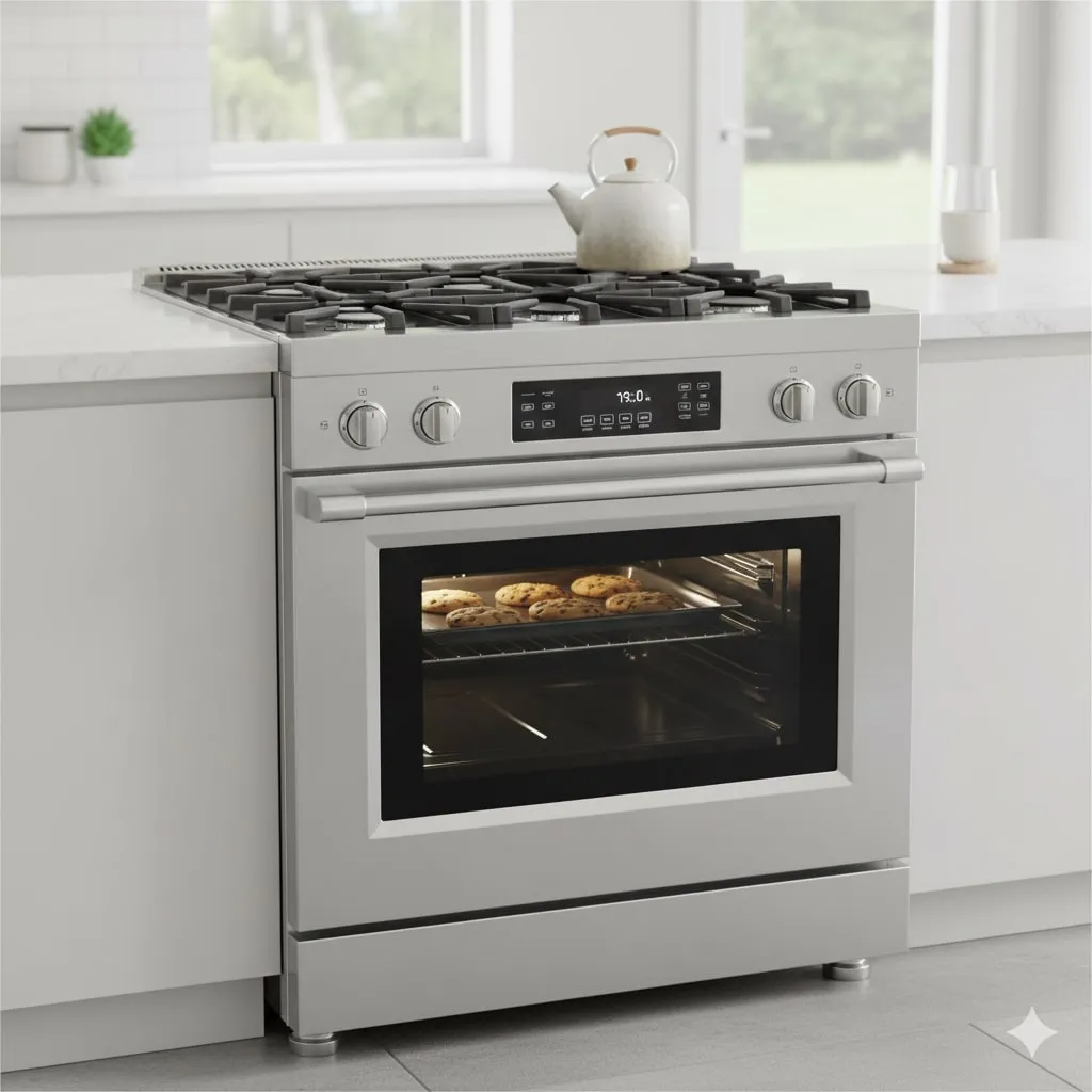 Langkah-Langkah Menggunakan Oven Kompor (c) Ilustrasi AI