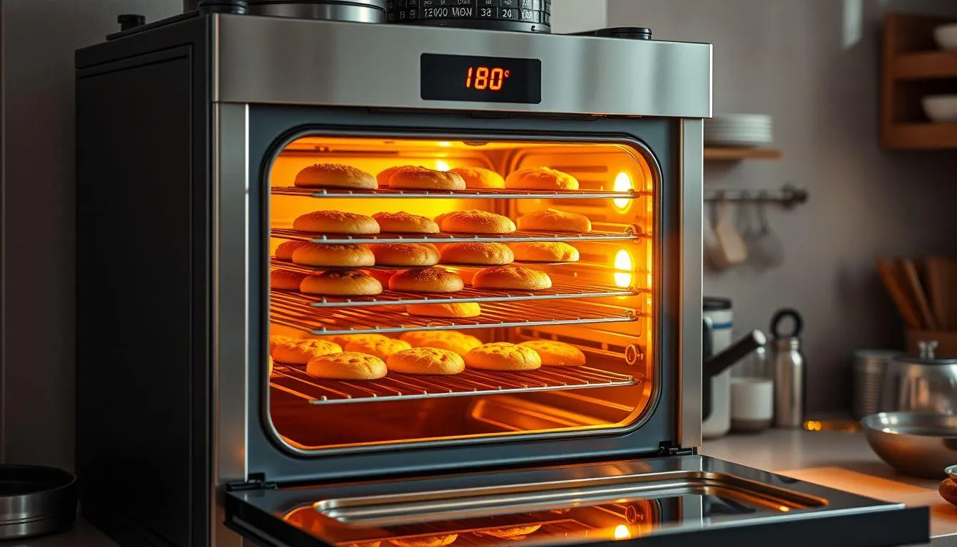 Pengaturan Suhu dan Mode Memasak (c) Ilustrasi AI