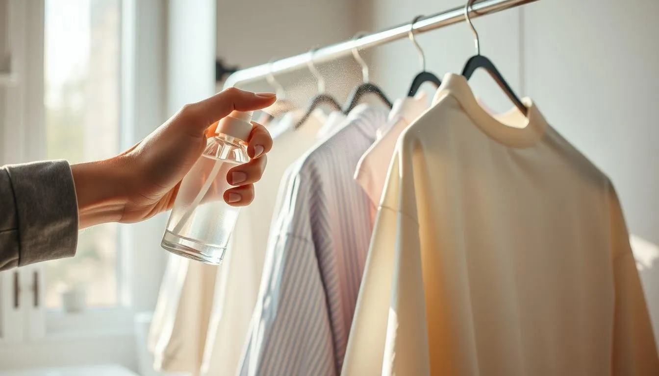 Teknik Menyemprotkan Parfum Laundry yang Benar (c) Ilustrasi AI