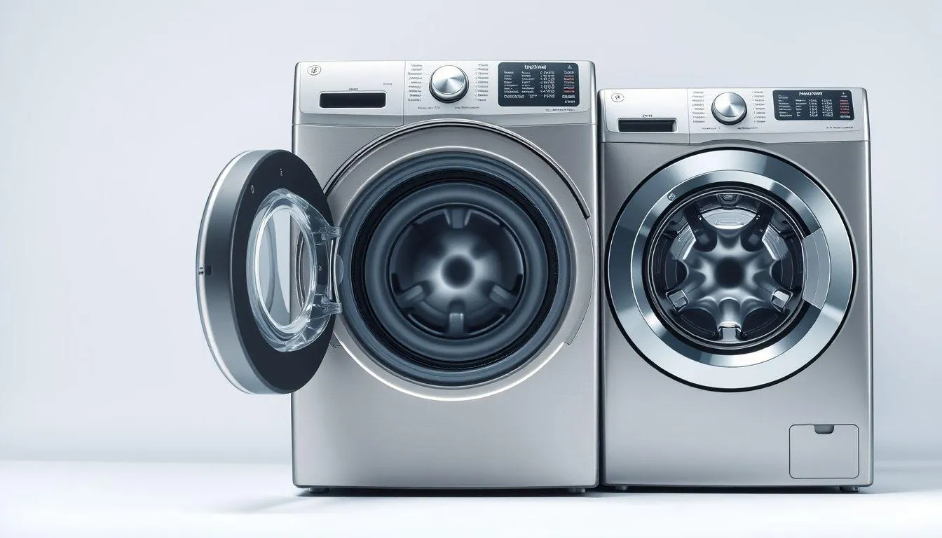 Perbedaan Cara Menggunakan Pembersih untuk Mesin Cuci Bukaan Depan dan Atas (c) Ilustrasi AI