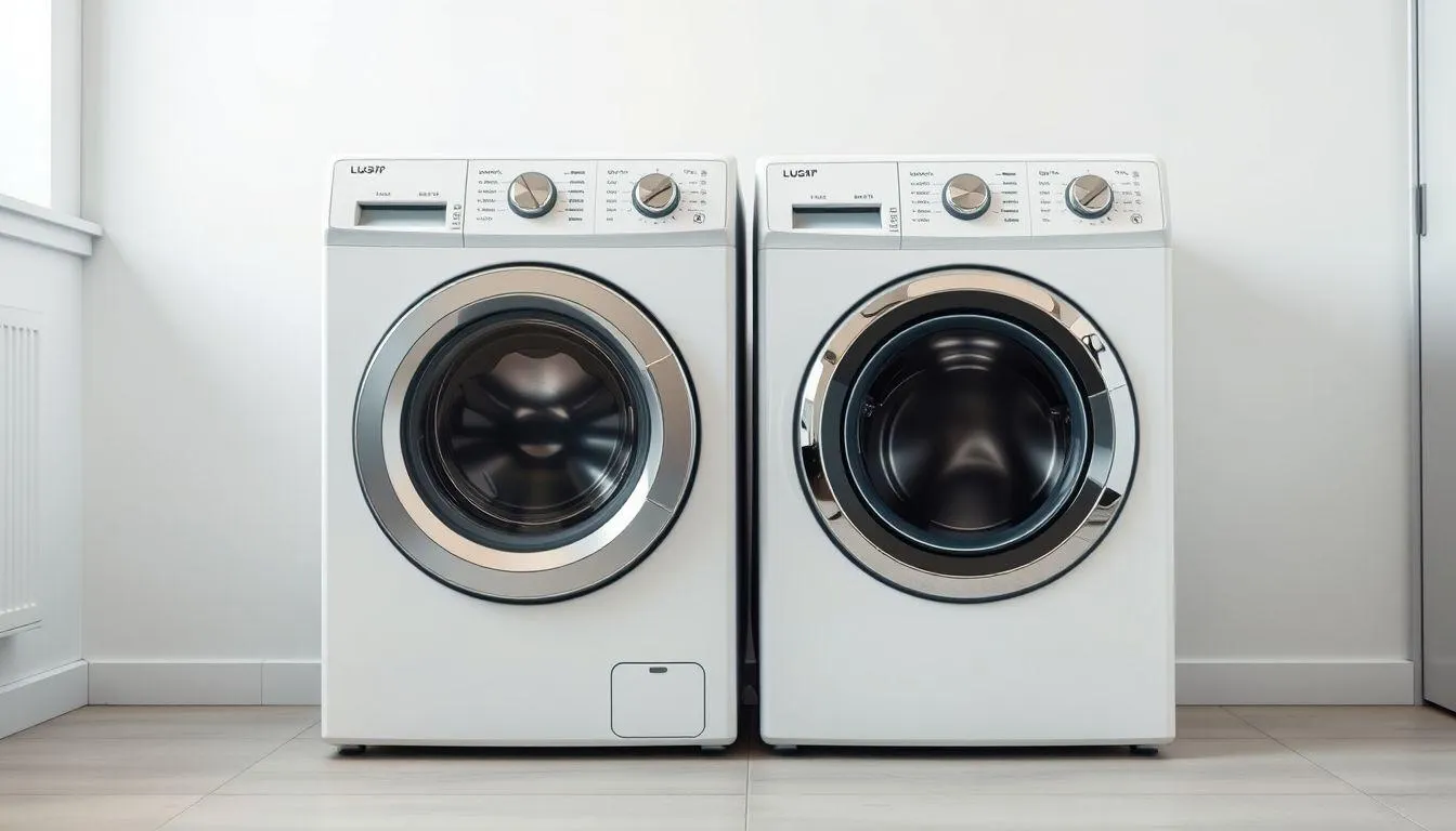Perbedaan Pengering pada Mesin Cuci 1 Tabung dan 2 Tabung (c) Ilustrasi AI
