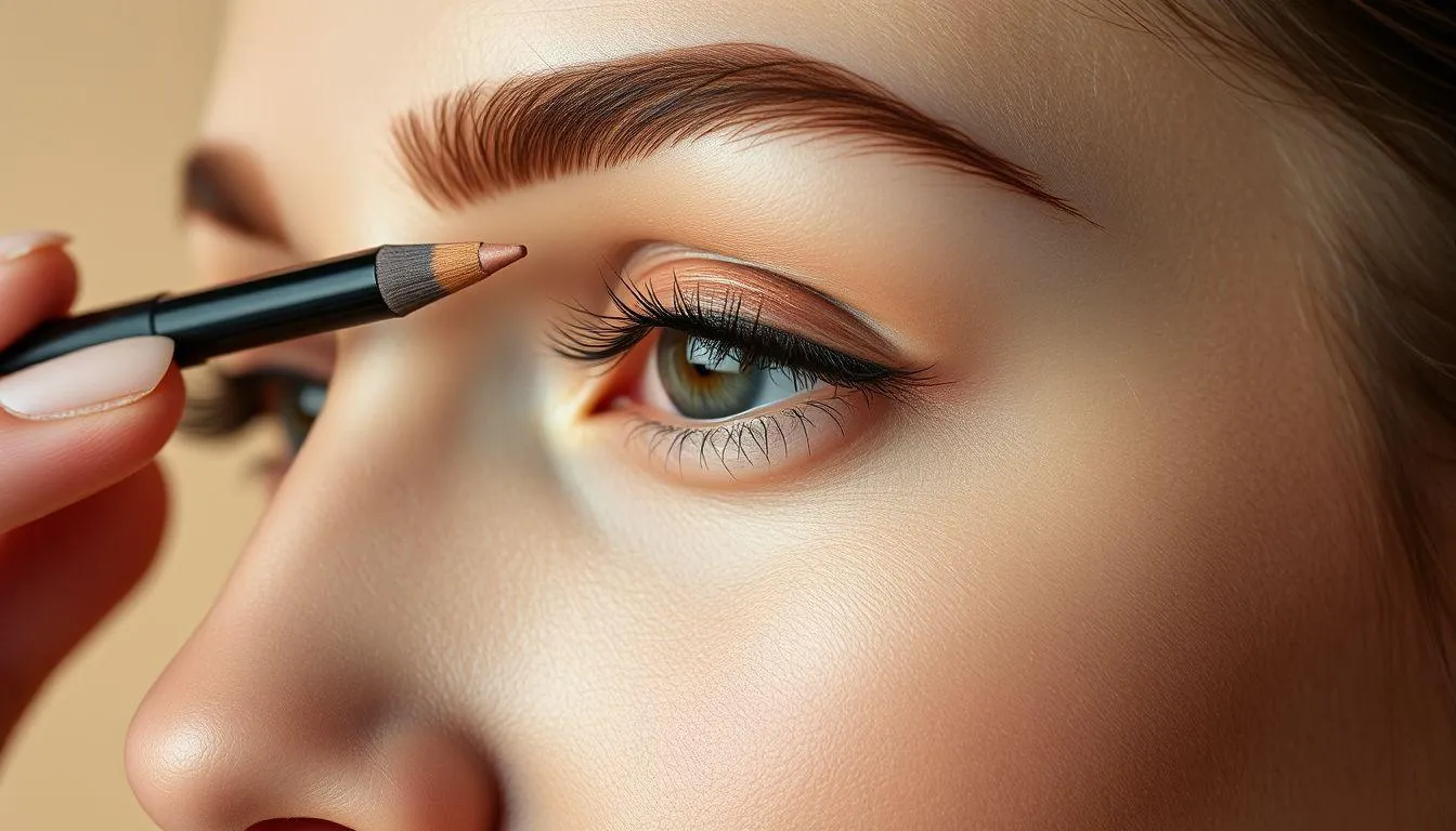 Persiapan Sebelum Menggunakan Pensil Alis (c) Ilustrasi AI