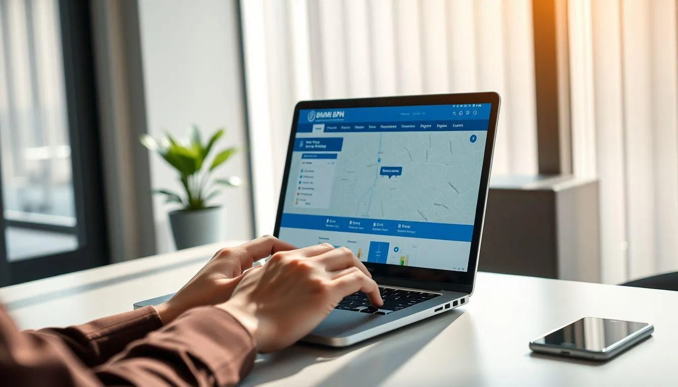 Langkah-Langkah Mengakses Peta Online BPN (c) Ilustrasi AI