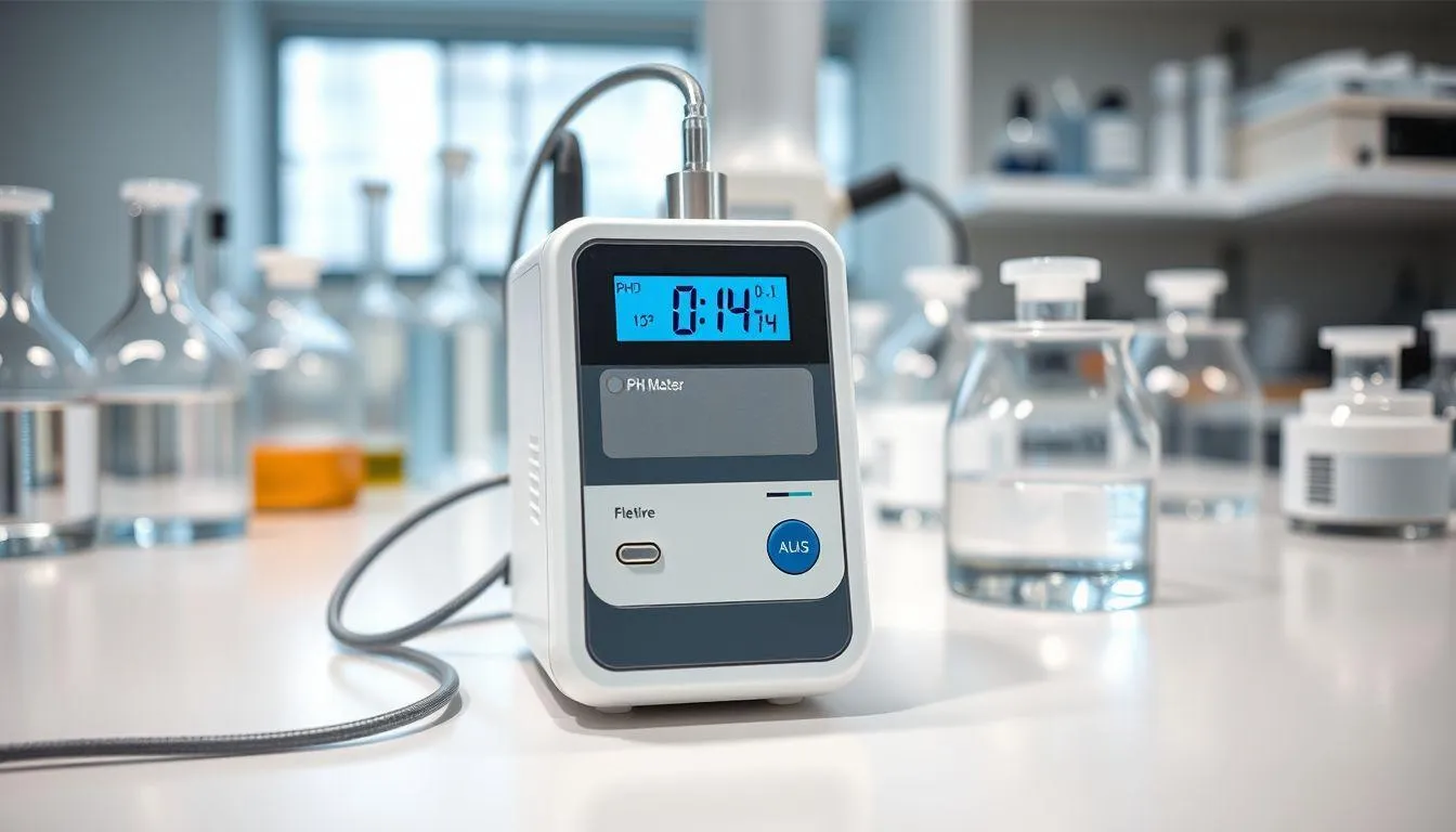 Pengertian dan Fungsi pH Meter (c) Ilustrasi AI