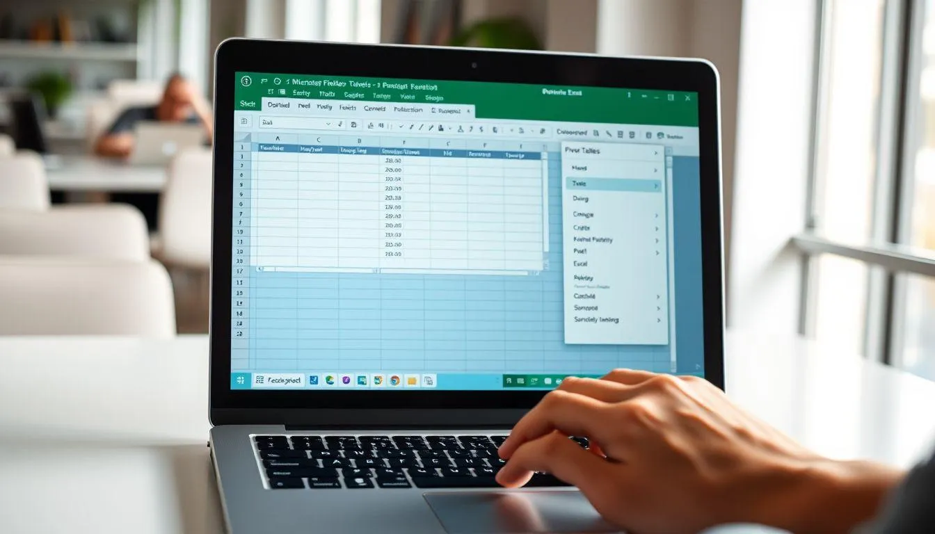 3. Cara Menambahkan dan Mengatur Field pada Pivot Table (c) Ilustrasi AI