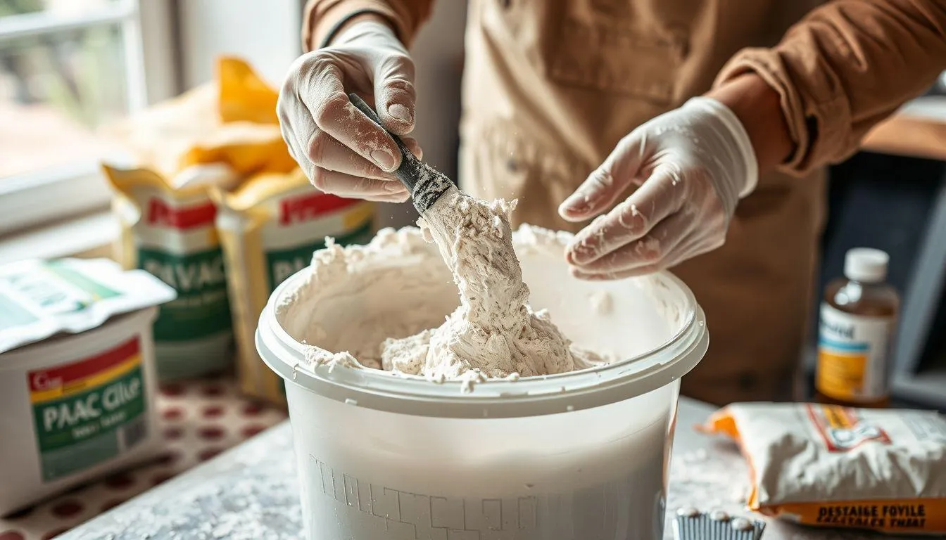 Langkah-Langkah Cara Menggunakan Plamir Tembok (c) Ilustrasi AI