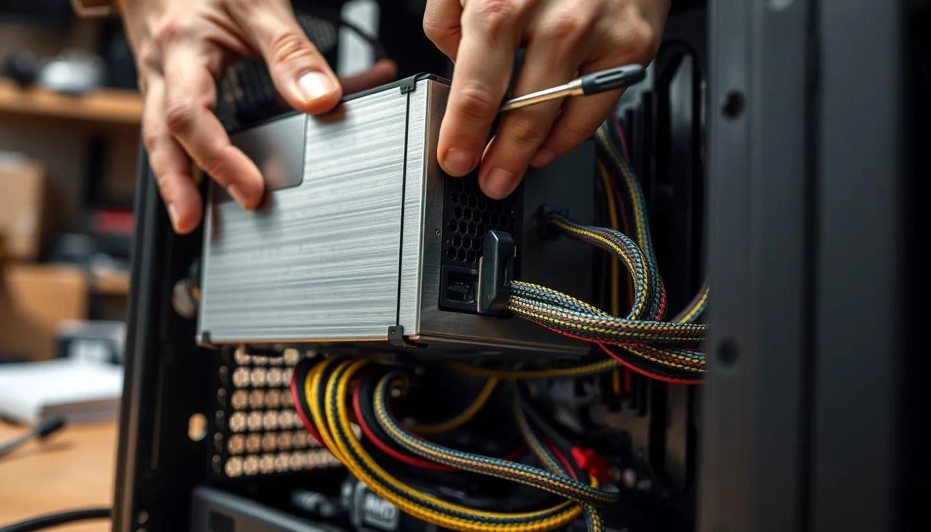 5. Cara Memasang PSU Modular dan Non-Modular di Casing PC (c) Ilustrasi AI