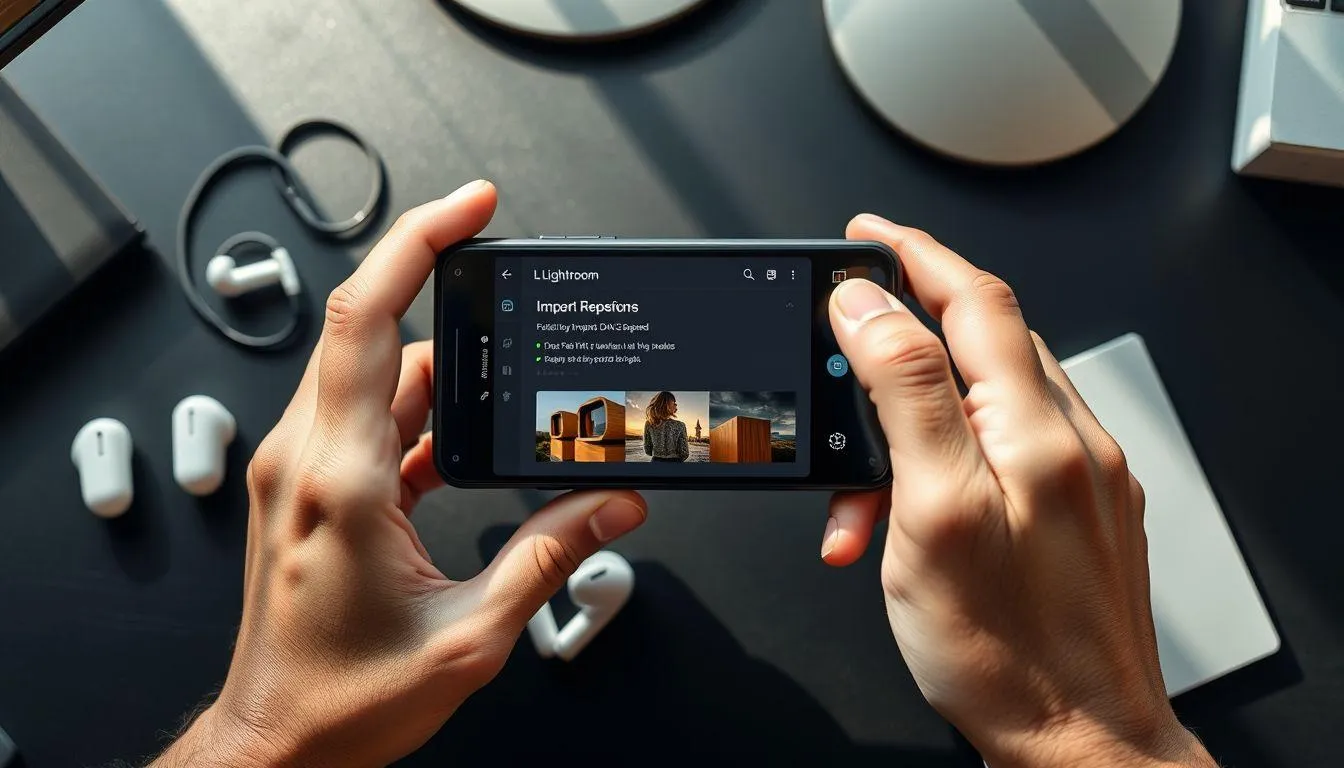 Cara Memasukkan Preset Lightroom di Android (c) Ilustrasi AI