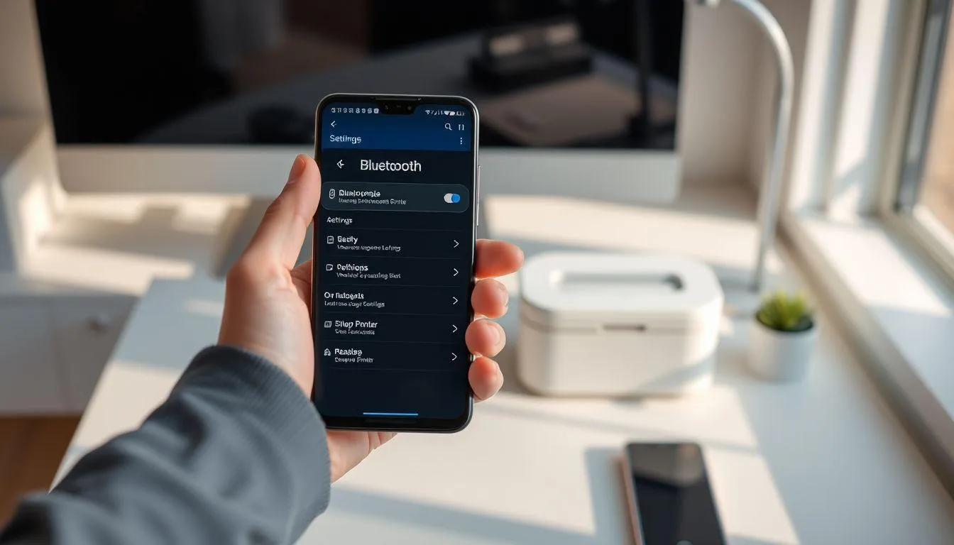 Cara Menghubungkan Printer Bluetooth ke HP Android (c) Ilustrasi AI