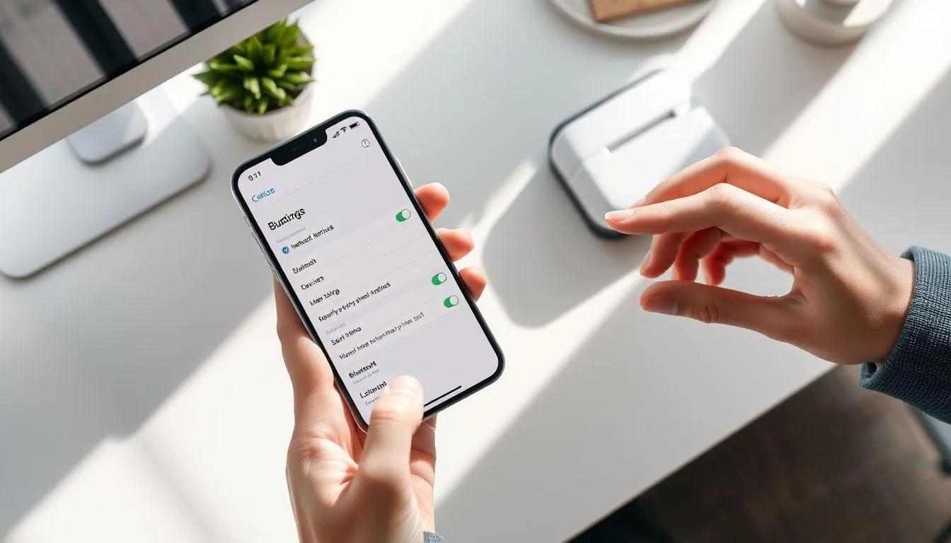 Cara Menghubungkan Printer Bluetooth ke iPhone (c) Ilustrasi AI
