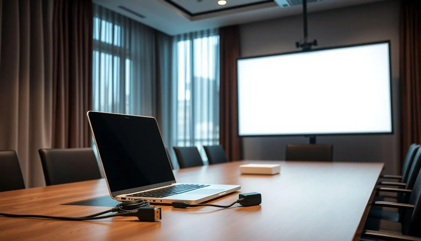 Tips Optimalisasi Presentasi dengan Proyektor (c) Ilustrasi AI