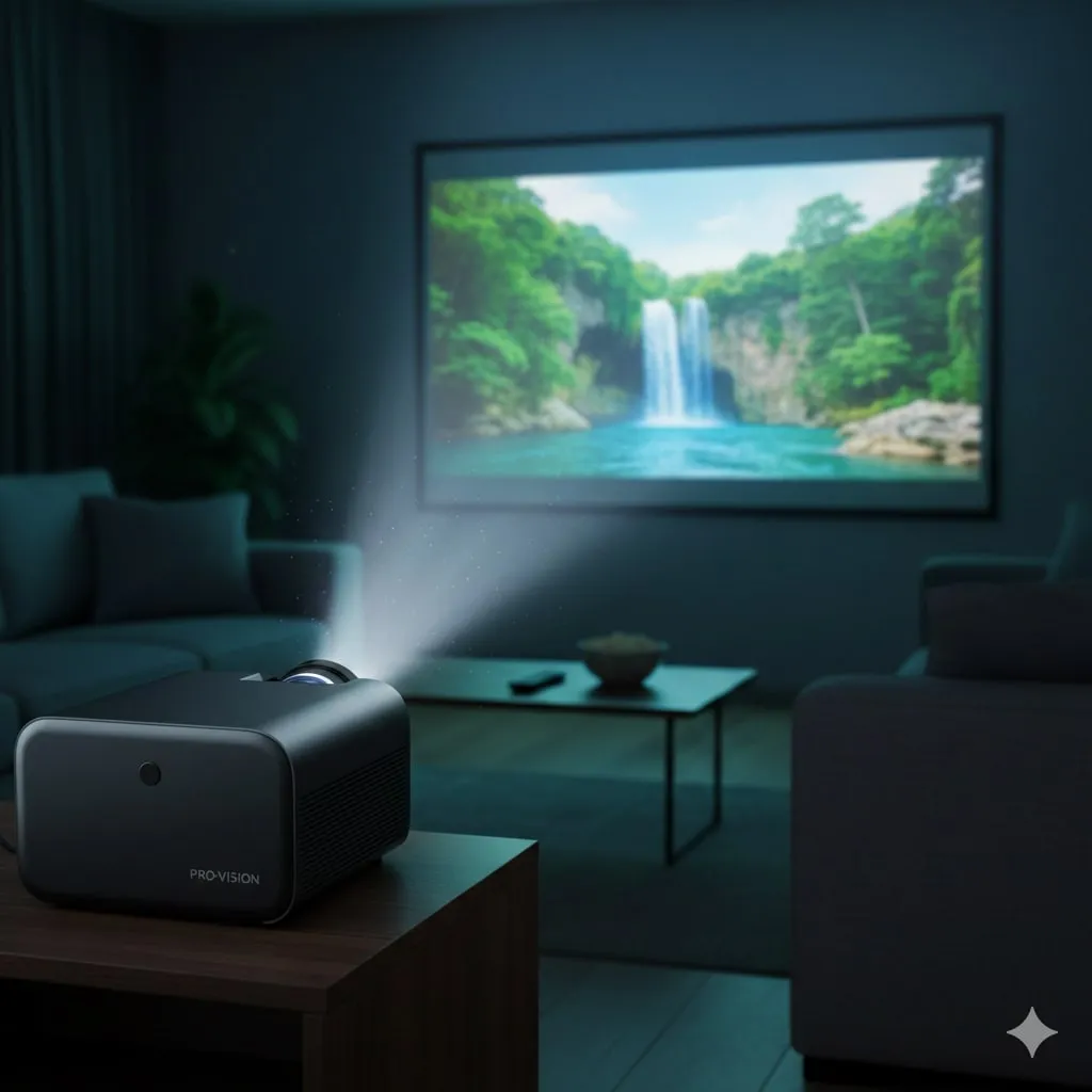 Persiapan Sebelum Menggunakan Proyektor (c) Ilustrasi AI