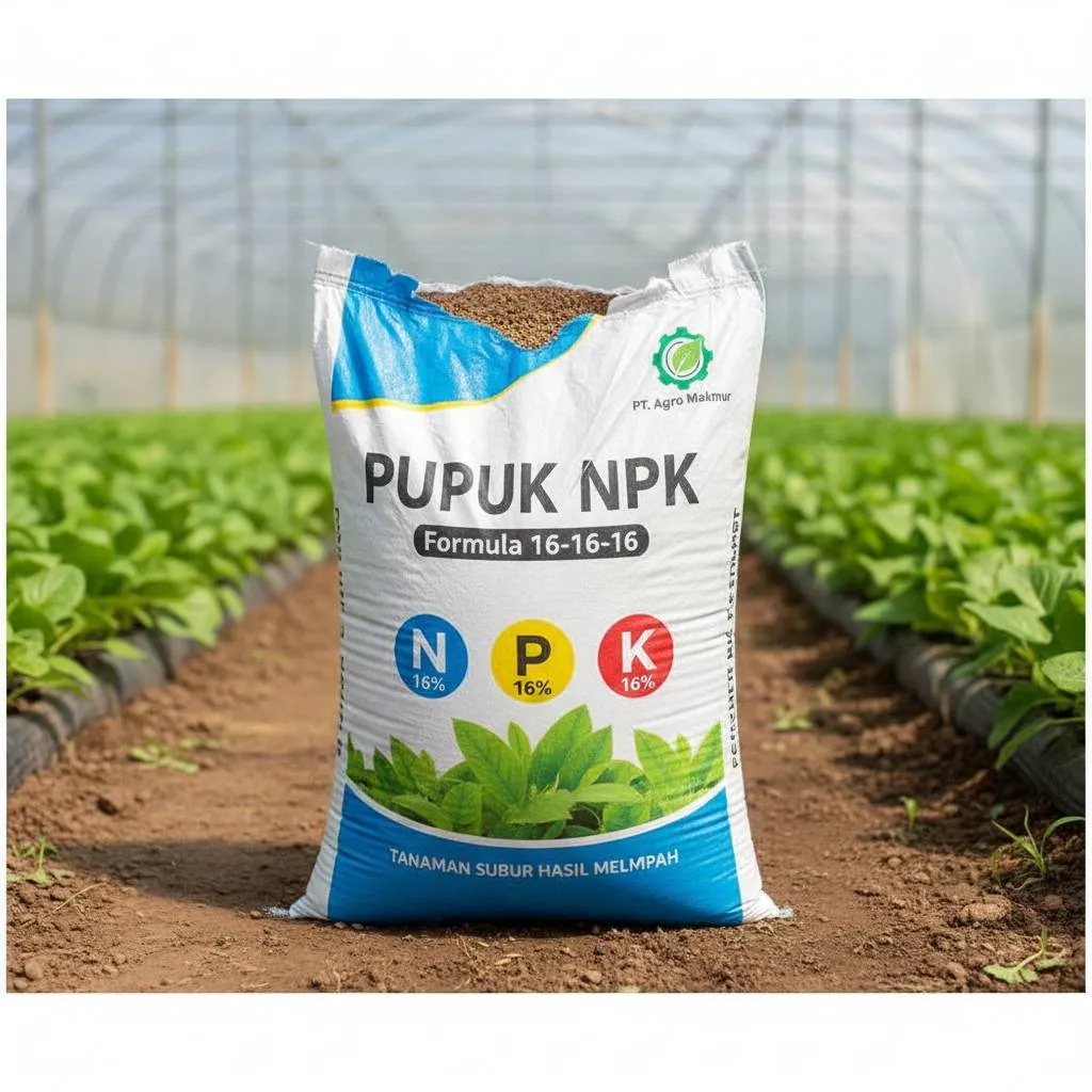 Penggunaan Pupuk NPK sebagai Pupuk Dasar dan Susulan (c) Ilustrasi AI