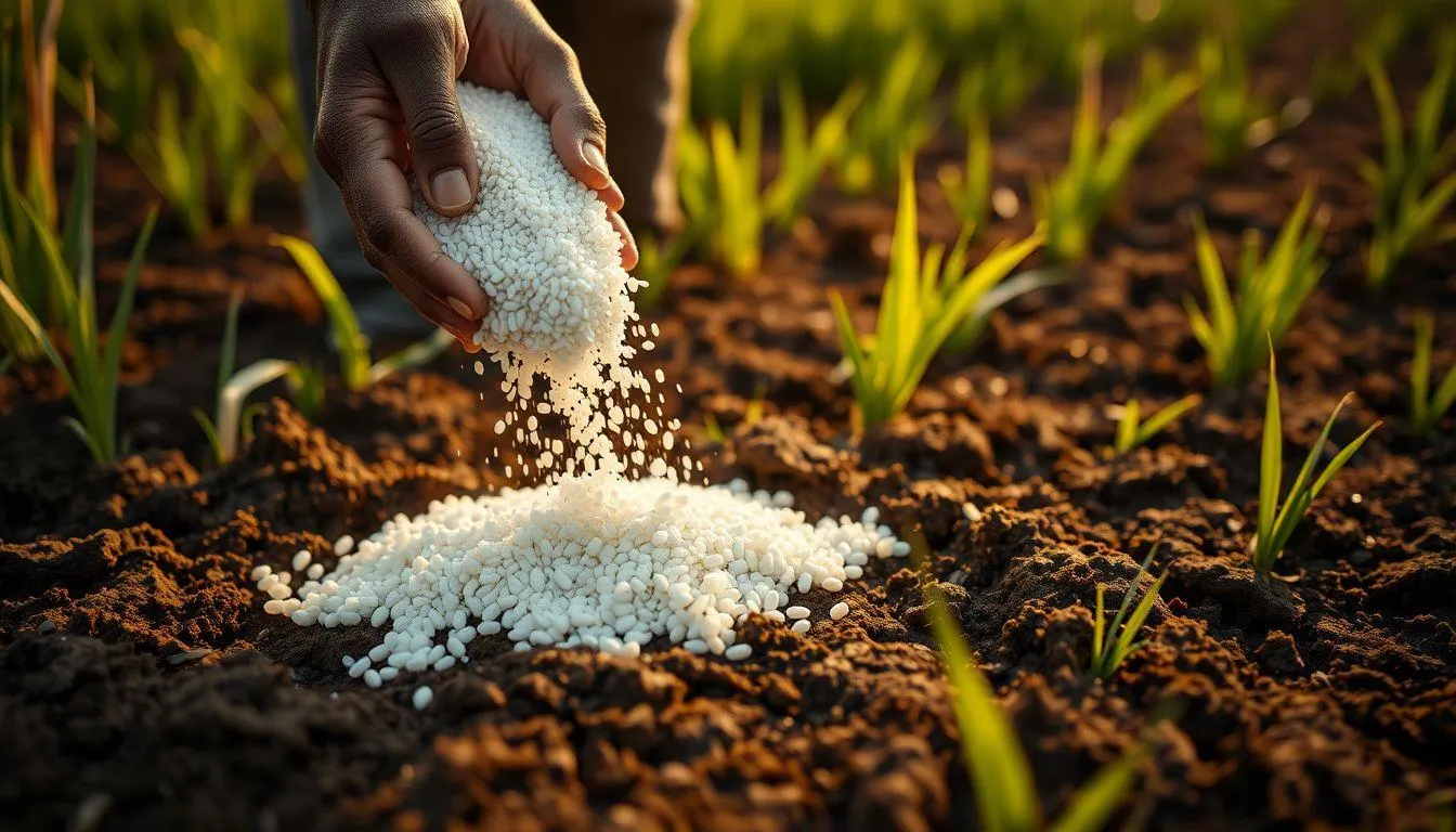 Metode Aplikasi Pupuk Urea (c) Ilustrasi AI